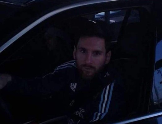 Se filtró la primera foto de Messi tras su renuncia