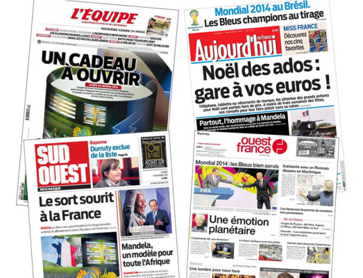 Prensa de Francia titula 'Un regalo listo para abrirse'