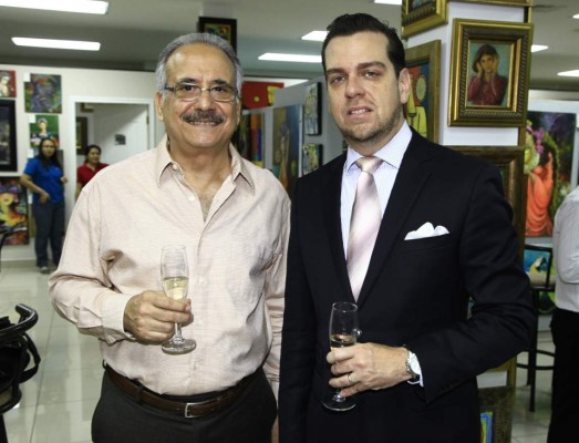 Elegante brindis inaugural