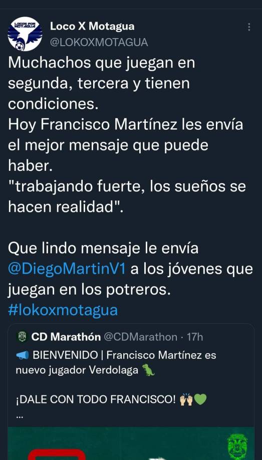 Muchos han tenido palabras de elogios para Diego Vázquez ya que fue el primero en confiar en Francisco Martínez.