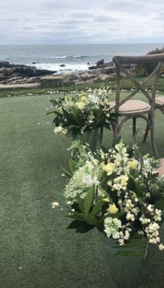 Jenna compartió algunos detalles de la boda en su cuenta de Instagram.