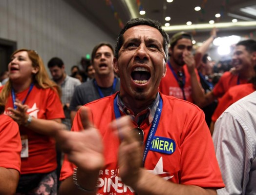 Sebastián Piñera, virtual ganador de las elecciones en Chile