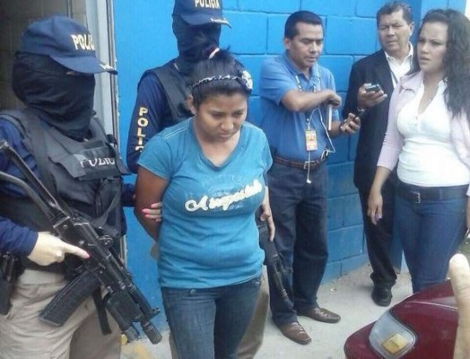 Capturan a supuesta extorsionadora con L7,000 en Tegucigalpa