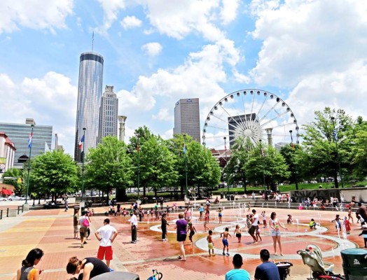 Disfrute en Atlanta la pura vida norteamericana