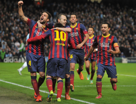 El Barça domina al Manchester City y encarrila el pase a cuartos