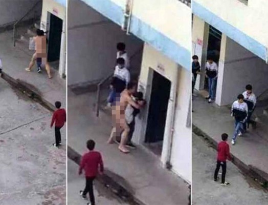 Maestro enloquece y trata de abusar de alumna en pleno recreo