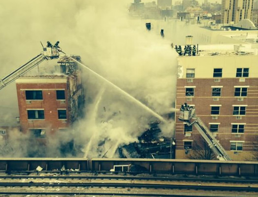 Nueva York: Explosión derriba dos edificios y deja al menos 2 muertos