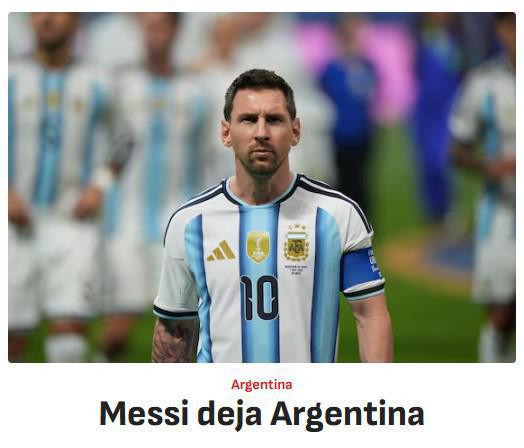 Revuelo tras retiro de Messi de la Selección: Infantino reacciona y deja mensaje