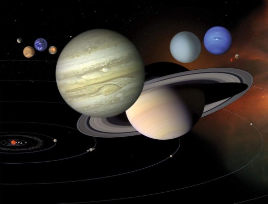 Hallan un posible noveno planeta en el Sistema Solar