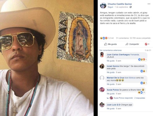 Celebridades como peligrosos migrantes centroamericanos: bromas amargas en las redes