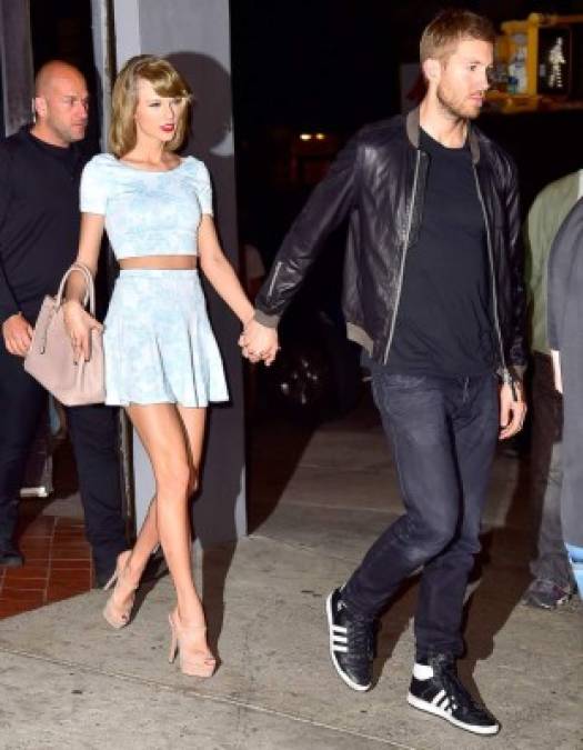 Taylor Swift y Calvin Harris presumen cuerpazo