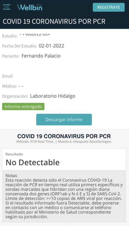 El DJ compartió en sus redes sociales el resultado negativo y señaló que no fue el culpable de haber contagiado a Lionel Messi.
