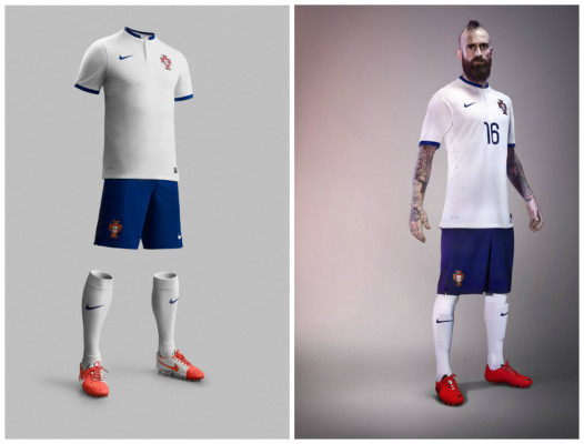 Portugal cambia su segunda equipación para el Mundial de Brasil