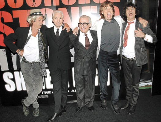 Al cine la leyenda de los Rolling Stones