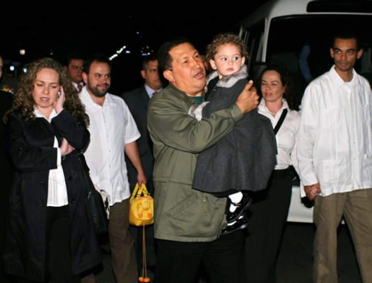 Chávez celebra libertad de Emmanuel