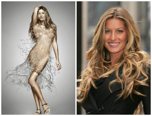 La modelo Gisele Bündche no para de trabajar