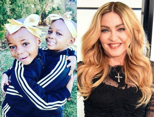 Gemelas de Madonna bailan al ritmo de Shakira