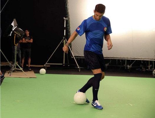 Sergio Ramos, la estrella de los 100 partidos