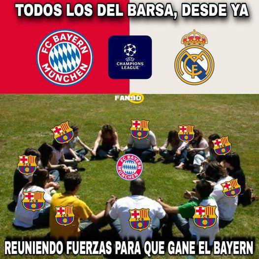 Barcelona es protagonista en los memes tras empate del Real Madrid
