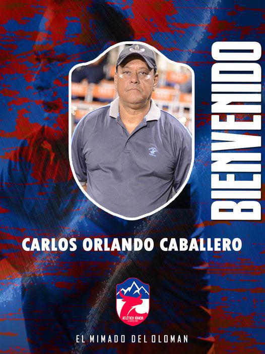 El Atlético Junior anunció este lunes a Carlos Orlando Caballero como su nuevo entrenador.