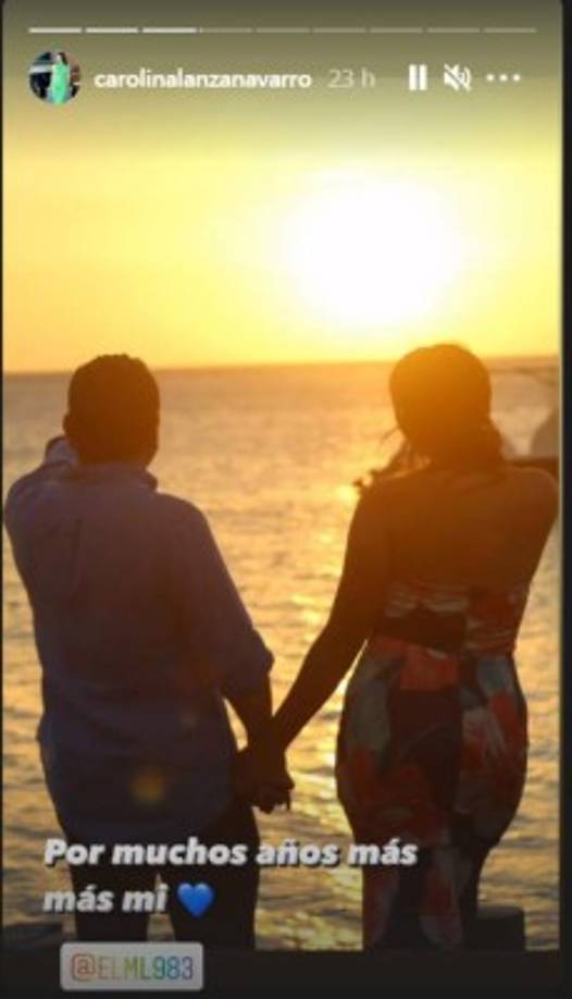 Luego de un matrimonio fallido, Carolina Lanza disfruta esta nueva etapa de su vida en la que le ha dado una nueva oportunidad al amor.