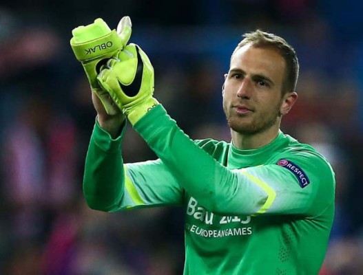 Oblak, portero menos goleado de la Liga de España