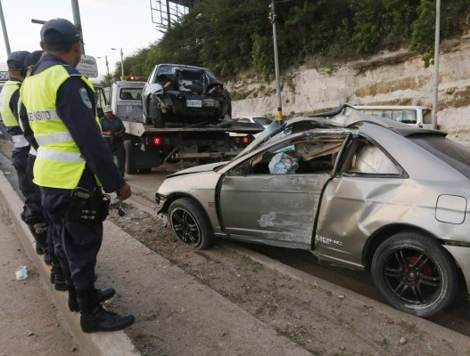 Accidentes en Tegucigalpa fueron por exceso de velocidad