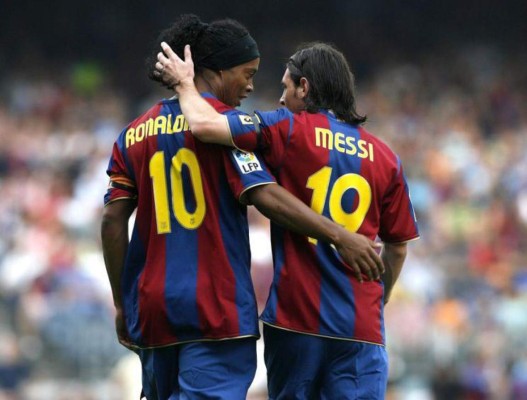 Ronaldinho revela el día que le empezó a cambiar la vida a Messi