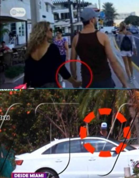 En julio del 2017, Cristian Zuárez ya se lucía en la casa de Adriana Amiel en Estados Unidos e incluso se mostraron fotos de ambos tomados de la mano por ese entonces.