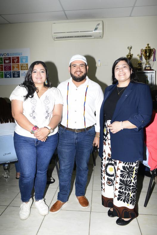Selena Ramírez, Lester Herrera y Marcela Chinchilla