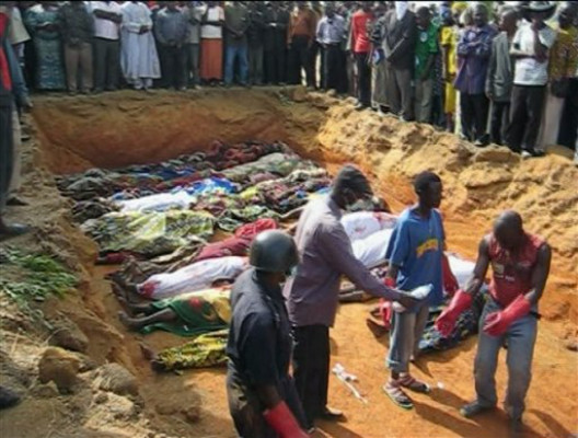 Policía nigeriana rebaja a 109 los muertos
