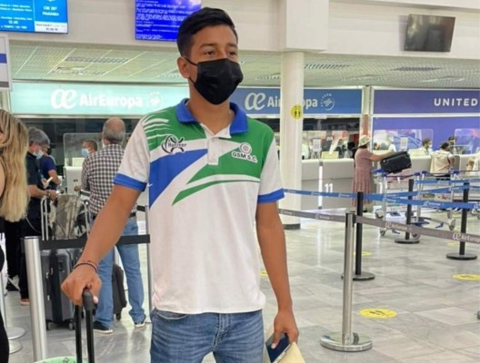 Alejandro Burgos, el joven futbolista hondureño que jugará en Brasil