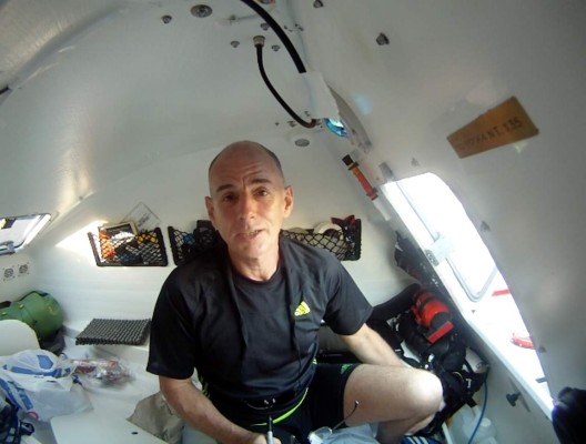 John Beeden, el británico que cruzó el pacífico remando 209 días