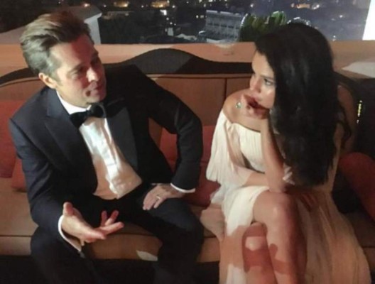 Increíble que Brad Pitt y Selena Gómez sean amantes