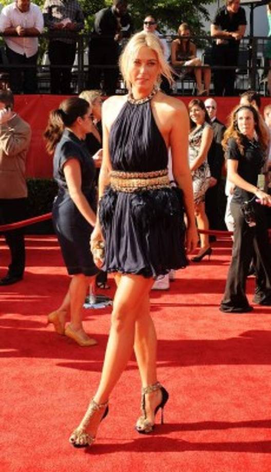 Sharapova suele acudir a los eventos de gala más importantes del mundo y pasea su elegancia en la alfombra roja.
