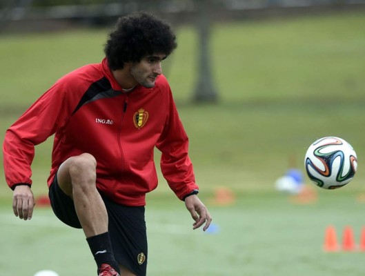 Fellaini se cortará el pelo si Bélgica gana el Mundial