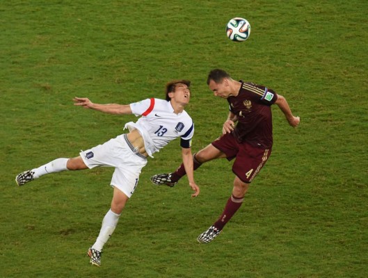 Rusia fue incapaz de vencer a Corea del Sur en su debut mundialista 