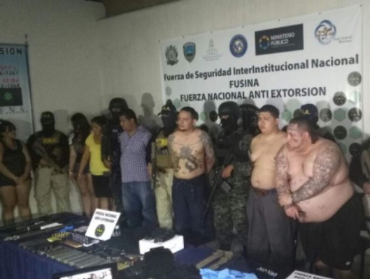 Cae cabecilla nacional de la Pandilla 18 en Tegucigalpa