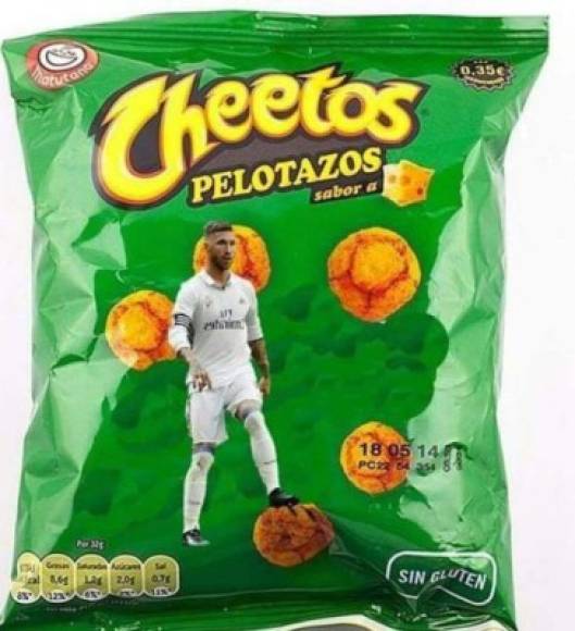 Sergio Ramos también es protagonista con los memes.