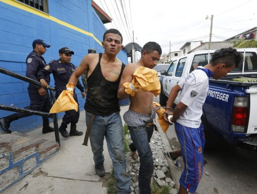 Los habitantesde la colonia Las Torres sehabrÃ­an cansado de soportartantos crÃ­menes en la zonay no solo estÃ¡n dispuestos adenunciar a los delincuentes,sino que estuvieron a puntode linchar a cuatro supuestospandilleros que por motivos deextorsiÃ³n mataron a balazos alpropietario de una pulperÃ­a. Elcomerciante HernÃ¡n Enamorado,de 65 aÃ±os, originario deLa Ceiba, AtlÃ¡ntida, falleciÃ³ enel Hospital Escuela Universitario(HEU) de varias heridasque le infirieron los supuestossicarios, quienes llegaron al negocioy le dispararon sin mediarpalabras.