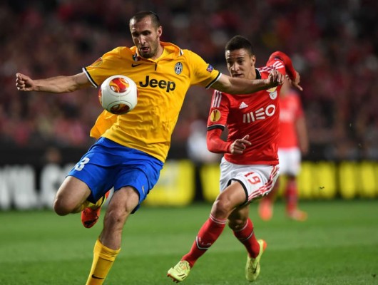 Benfica sorprende a la Juventus y toma ventaja en las semifinales