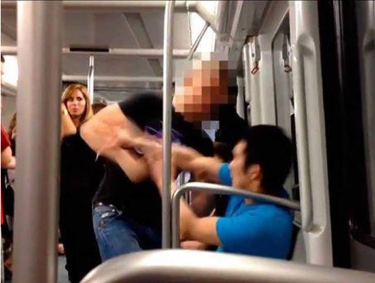Detenido el autor de la agresión racista en el Metro de Barcelona