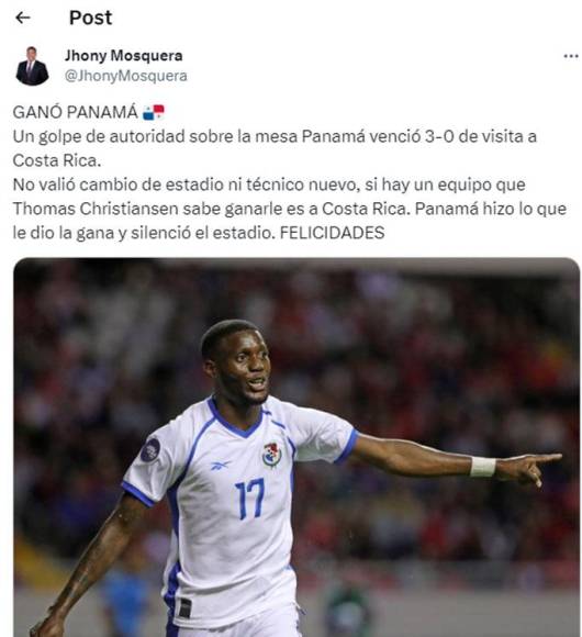 ”Panamá hizo lo que le dio la gana y silenció el estadio”, dijo un periodista panameño. 