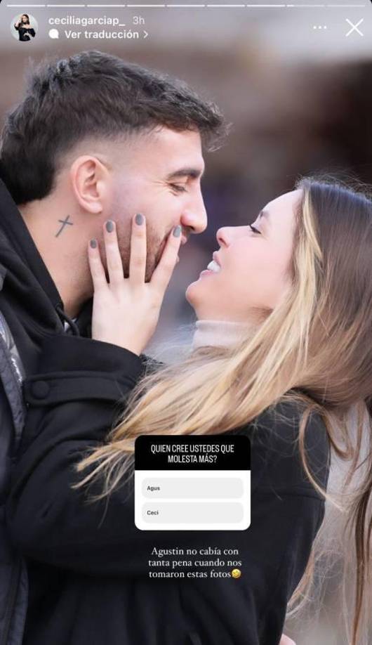 Cecilia reveló que Auzmendi pasó un momento incomodo y penoso al tomarse una foto besándose enfrente de todos los visitantes.