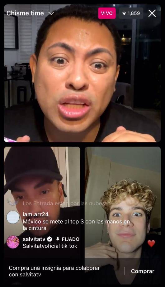 Mientras hacían un live en su cuenta de Instagram, hablaban de las diferentes candidatas entre la que estuvo mencionada Honduras. 