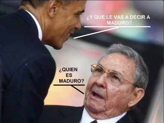 Los memes de la 'nueva amistad' entre Obama y Castro