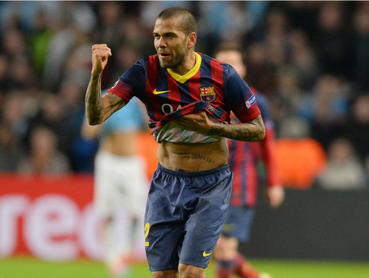 Dani Alves: 'Es curioso que siempre se habla del árbitro cuando gana el Barça'