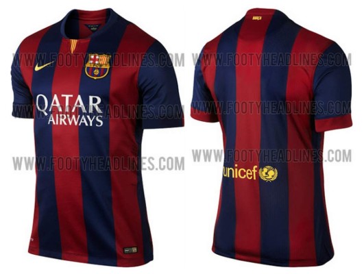 La nueva camiseta del Barcelona para la próxima temporada