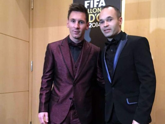 Así llegó Messi a la Gala del Balón de Oro 2014