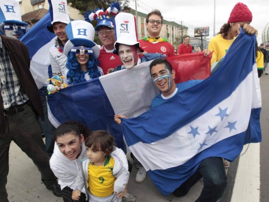 'Hoy les metemos 3-0', advierten hinchas catrachos a los franceses